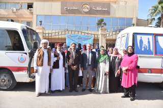 محافظ مطروح يدشن انطلاق حملة...