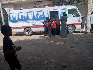 الكشف على 1101 مواطن فى...