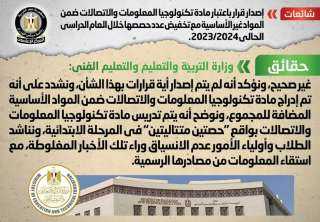 الحكومة تنفى إصدار قرار باعتبار...
