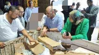 ضبط 1300 كيلو لحوم وأسماك...