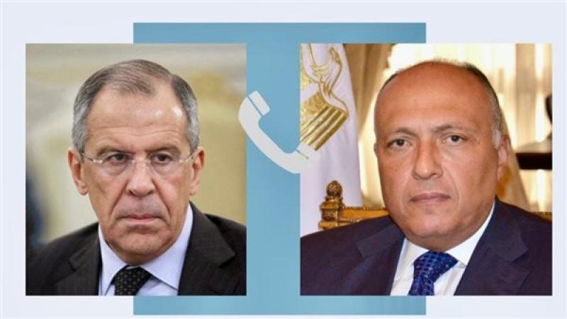 وزير الخارجية ونظيره الروسي