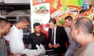 إعدام 21 كيلو أغذية في...