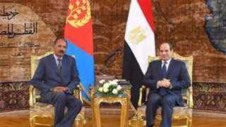 الرئيس السيسي يبحث مع نظيره...