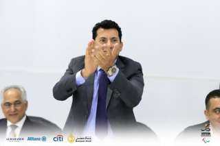 وزير الرياضة يحضر فعاليات اليوم...