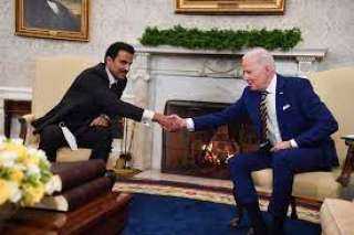 أمير قطر و  بايدن...