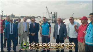 محافظ شمال سيناء يستقبل سفينة...
