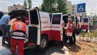 الهلال الأحمر الفلسطيني: 25 مستشفى...