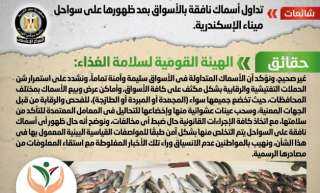 الحكومة تنفي تداول أسماك نافقة...
