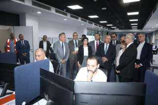 وزير النقل يتفقد محطة تحيا...