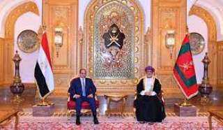 السيسي يهنئ سلطان عمان بذكرى...