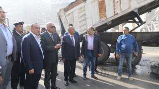 مدير أمن الجيزة يعاين موقع...