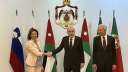 وزراء خارجية الأردن وسلوفينيا والبرتغال...
