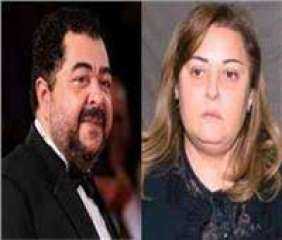 وصول نهال عنبر لجنازة طارق...