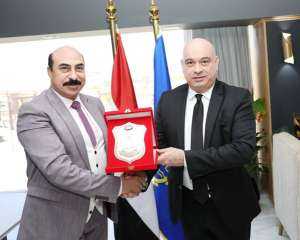 محافظ أسوان يستقبل سفير جورجيا