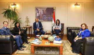 وزيرة التعاون الدولي تلتقي نائب...