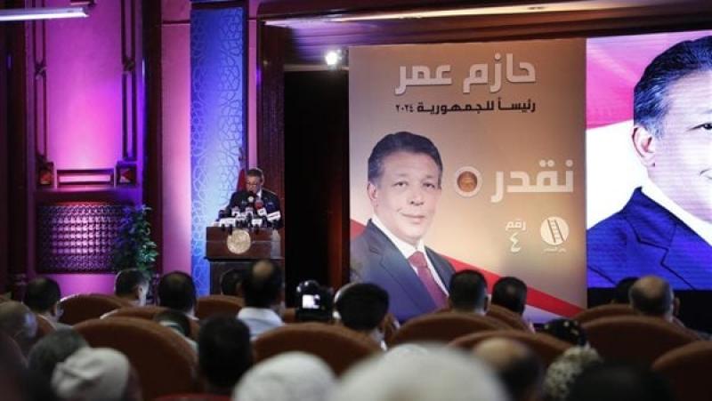 المرشح الرئاسي حازم عمر