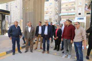 محافظ الجيزة يتابع أعمال تطوير...