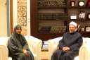 مفتي الجمهورية يستقبل مديرة المكتب...