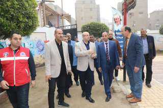 محافظ بني سويف يتفقد عدداً...