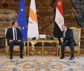 الرئيس القبرصى يثمّن الجهود المصرية...