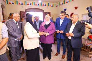 وزيرة التضامن الاجتماعي تتفقد أروقة...