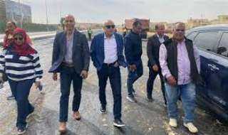 مسئولو ”الإسكان” يتفقدون المشروعات الجارية...
