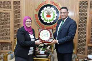 محافظ الدقهلية يستقبل رئيس الهيئة...