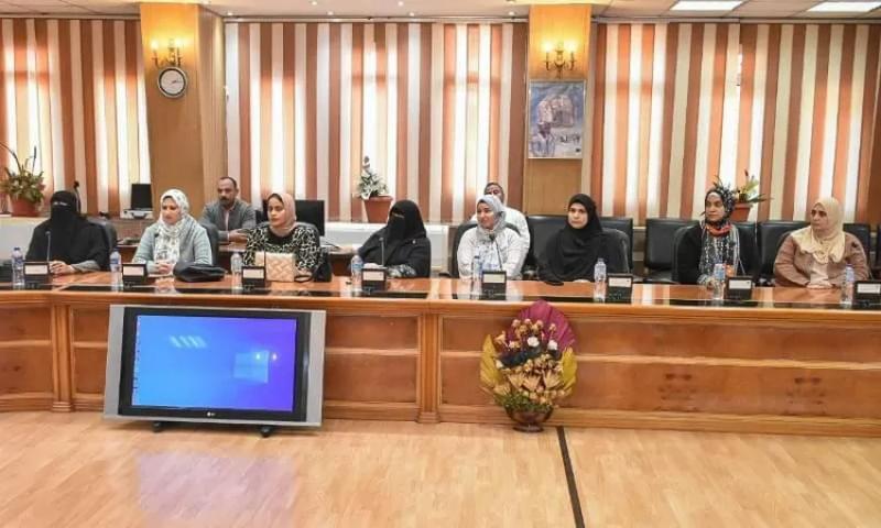 جانب من اجتماع محافظ الشرقية