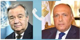 وزير الخارجية سامح شكري يتلقى...