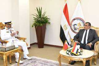 وزير الإنتاج الحربي يستقبل مدير...