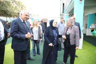 محافظ الجيزة يتفقد عدد من...