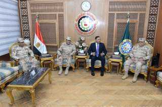 الدقهلية يستقبل  قائد الفرقة...