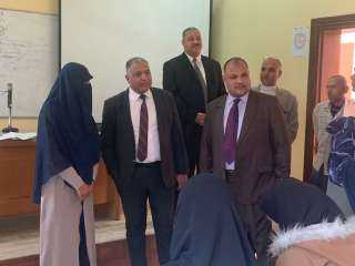 نائب رئيس جامعة الأزهر يتابع...