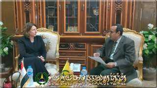 محافظ شمال سيناء يلتقي المبعوث...