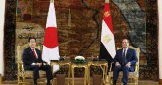 رئيس وزراء اليابان يهنئ الرئيس...