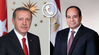 أردوغان يهنئ الرئيس السيسى على...