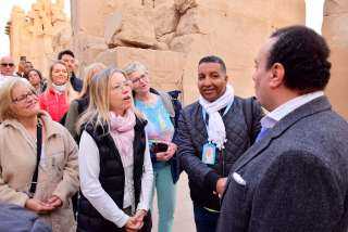 الأقصر تحتفل بظاهرة  تعامد...