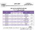 جداول امتحانات المراحل الدراسية بمحافظة...