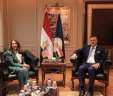 وزير السياحة والآثار يلتقي سفيرة...