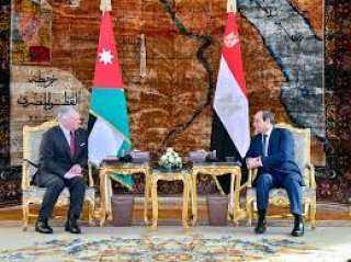 قمة بين الرئيس السيسى وعاهل...