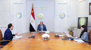 الرئيس السيسى يتابع الجهود الوطنية...