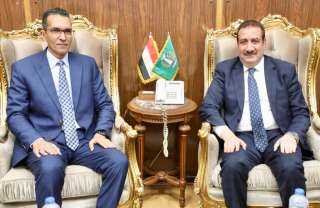 محافظ المنوفية يلتقى نائب رئيس...