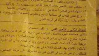 إحالة واضع امتحان التربية الفنية...