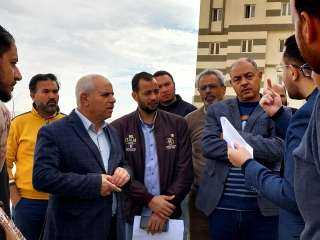 مسئولو ” الإسكان ” يتفقدون...
