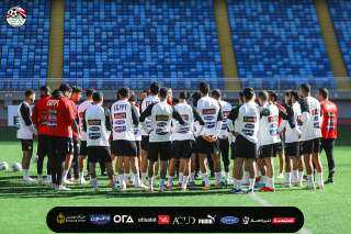 منتخب مصر يخوض تدريبا صباحيا...