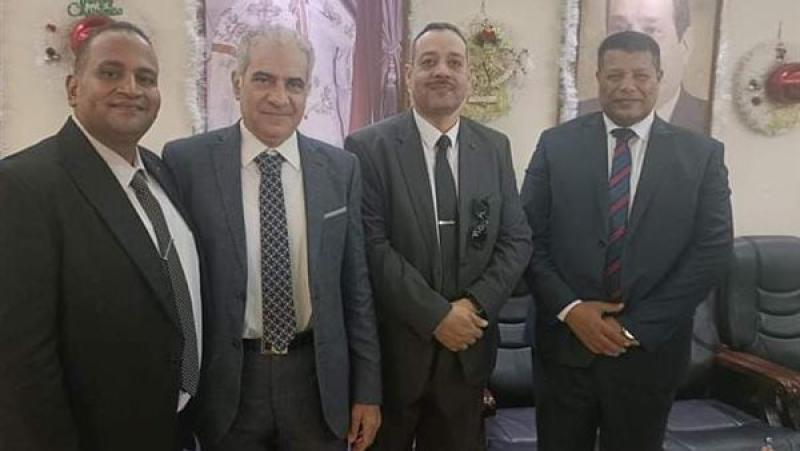وفد جامعة أسوان