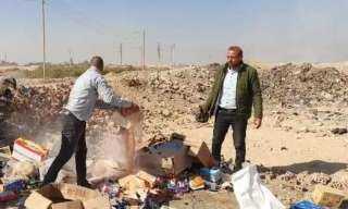 ضبط وإعدام أغذية منتهية الصلاحية...