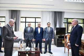 الداودى يشهد أداء حلف اليمين...