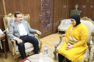 محافظ المنوفية : مساعدة مالية...