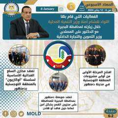 نشرة الحصاد الأسبوعي لرصد أنشطة...